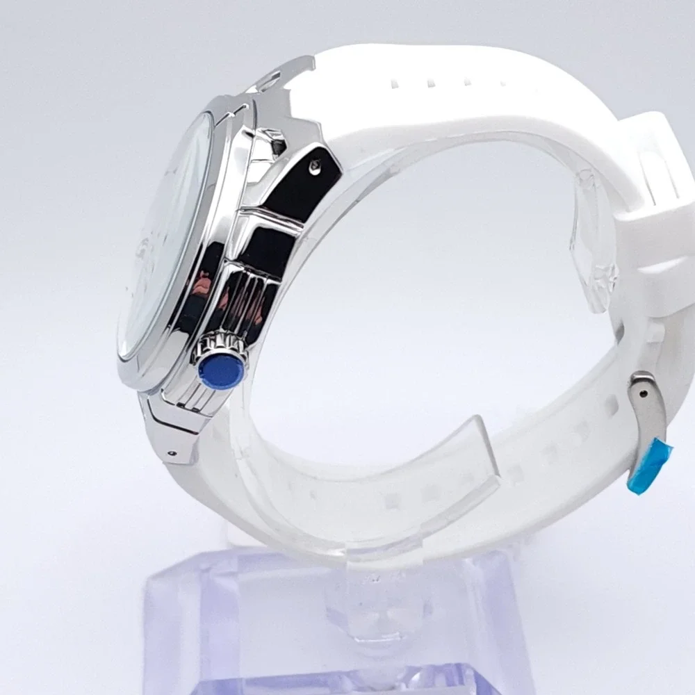 Activa‎ x Invicta Men's Sport Watch White Silicone Strap 44mm New